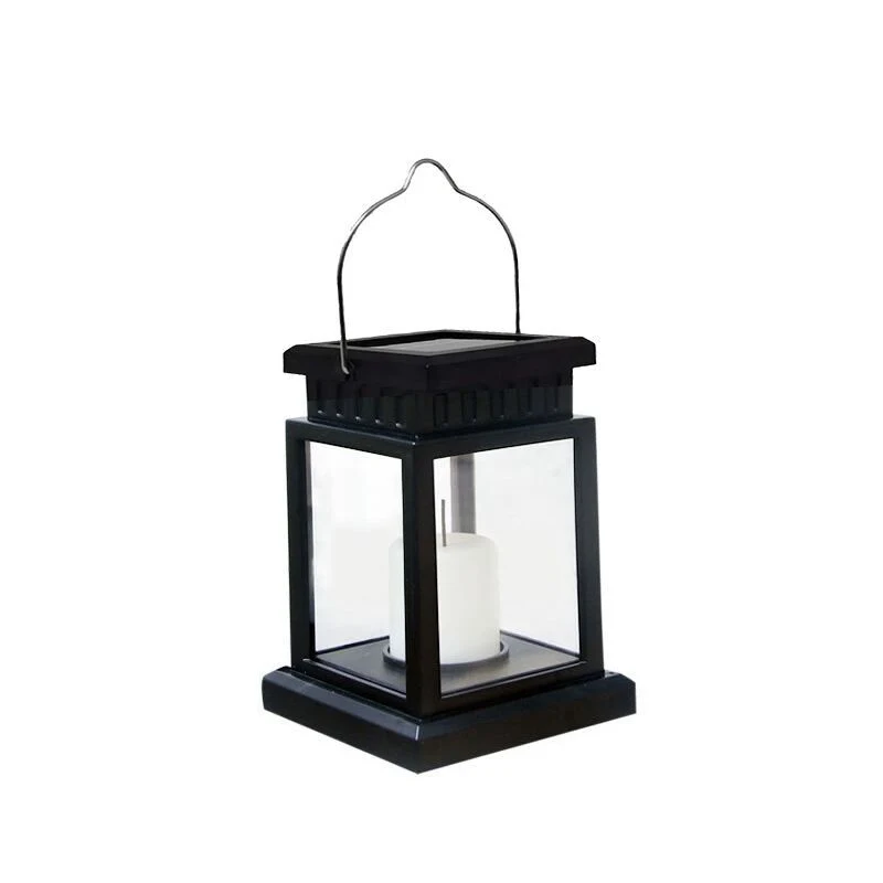 Camping Metal Hanging Decorative Outdoor Solar Powered LED Lanterns