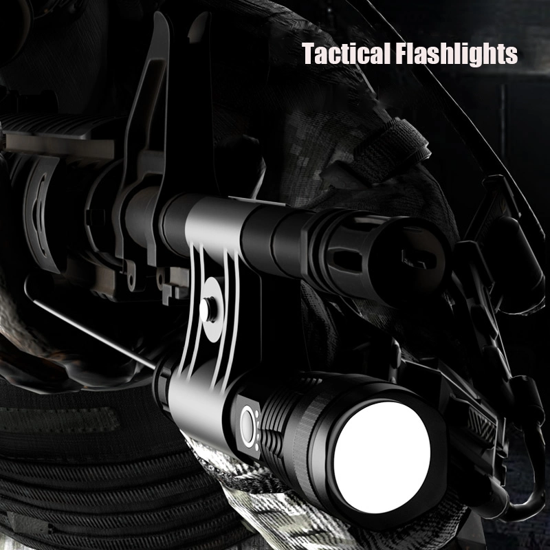 Helius 100000 Lumen 3000m White Laser Light Rechargeable P70 LED Tactical Flashlights